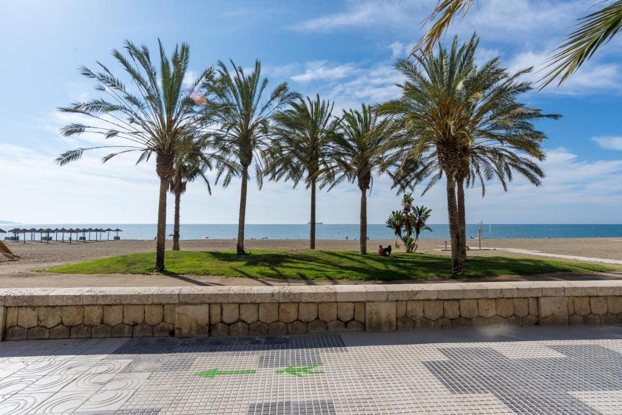マラガPlaya Sol Y Centro Historicoアパートメント エクステリア 写真
